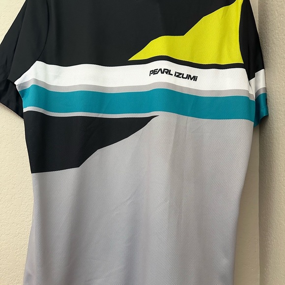 Pearl Izumi Women’s launch jersey L/XL  v neck running cycling, - Picture 4 of 9